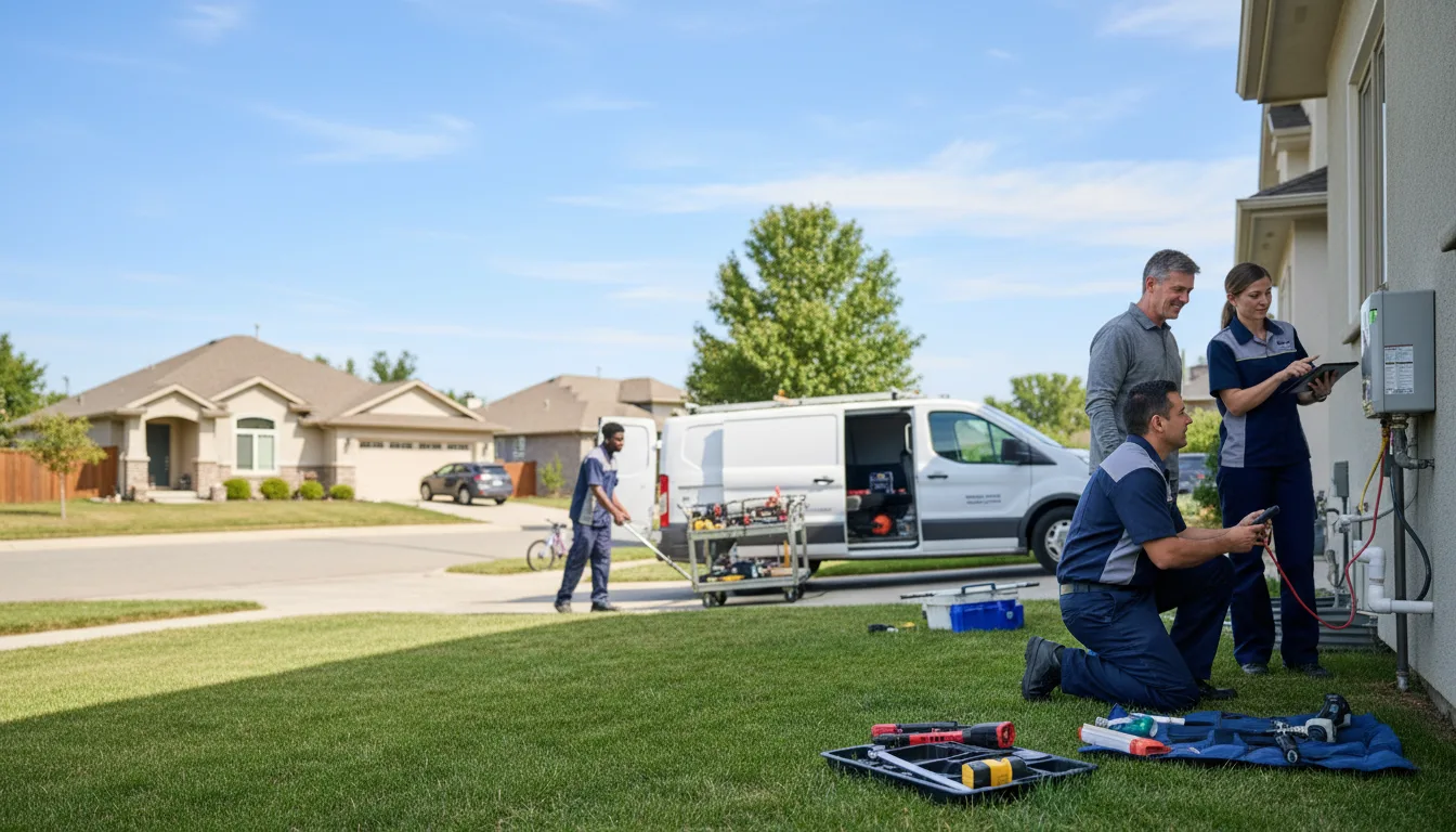 Tankless water heater service in Nerinx, KY